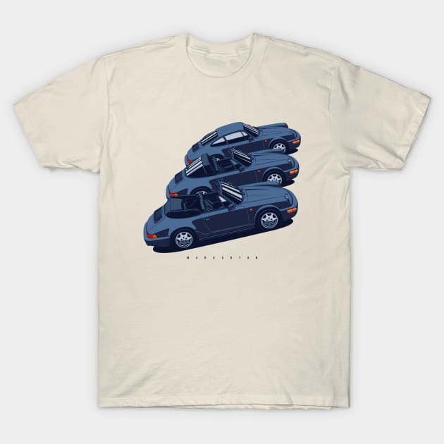 964 (911) team T-Shirt by Markaryan